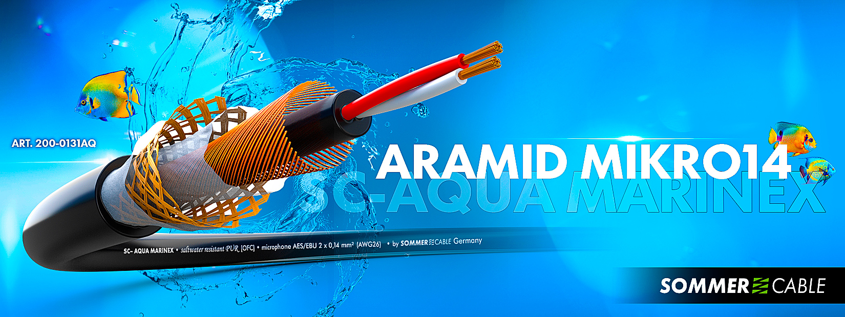 Image: Mikrofonkabel SC-AQUA MARINEX ARAMID MIKRO14